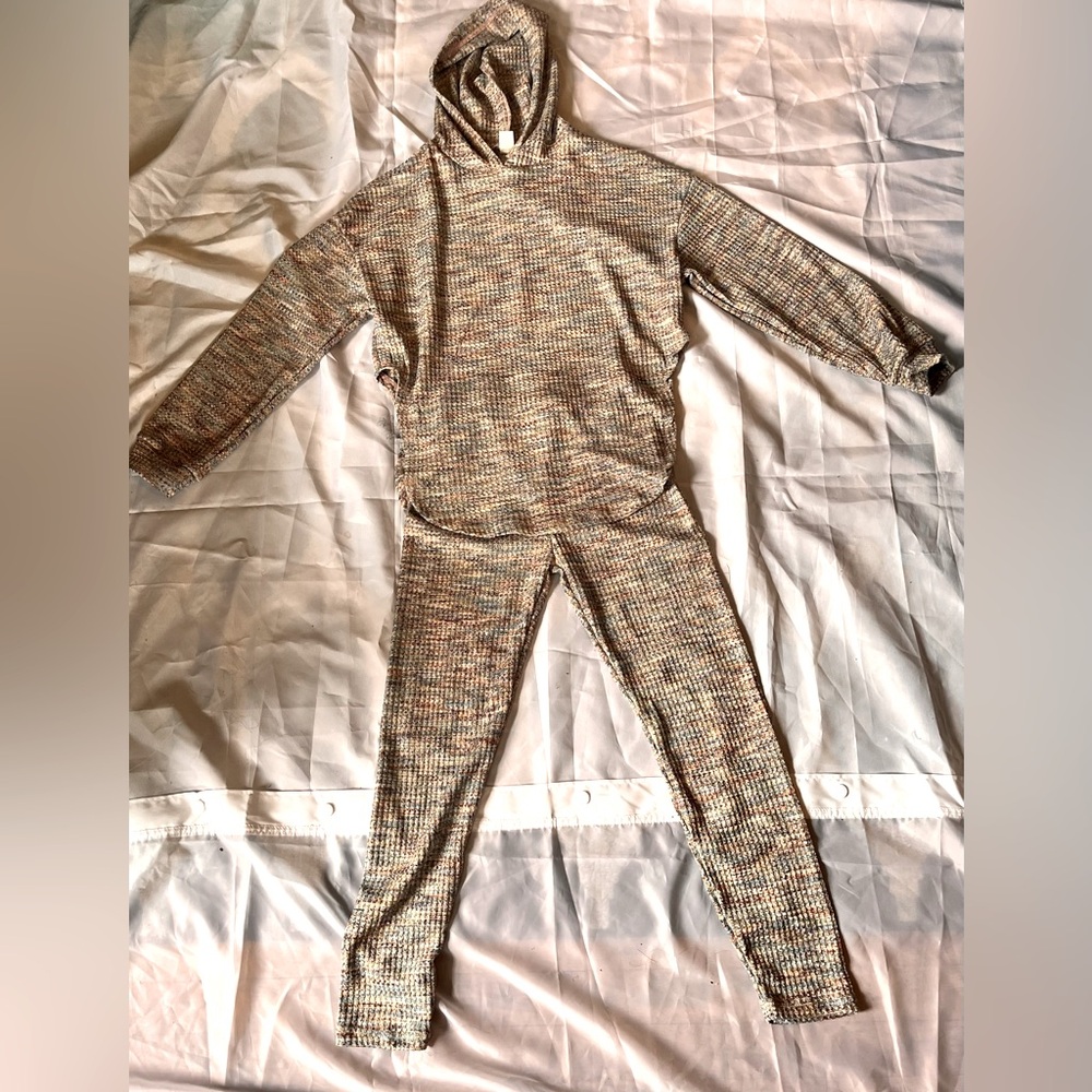 SHEIN Textured Knit Sweater - Multicolor